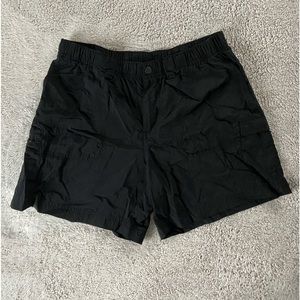 4/$15 Columbia Nylon Shorts Black Womens Small
